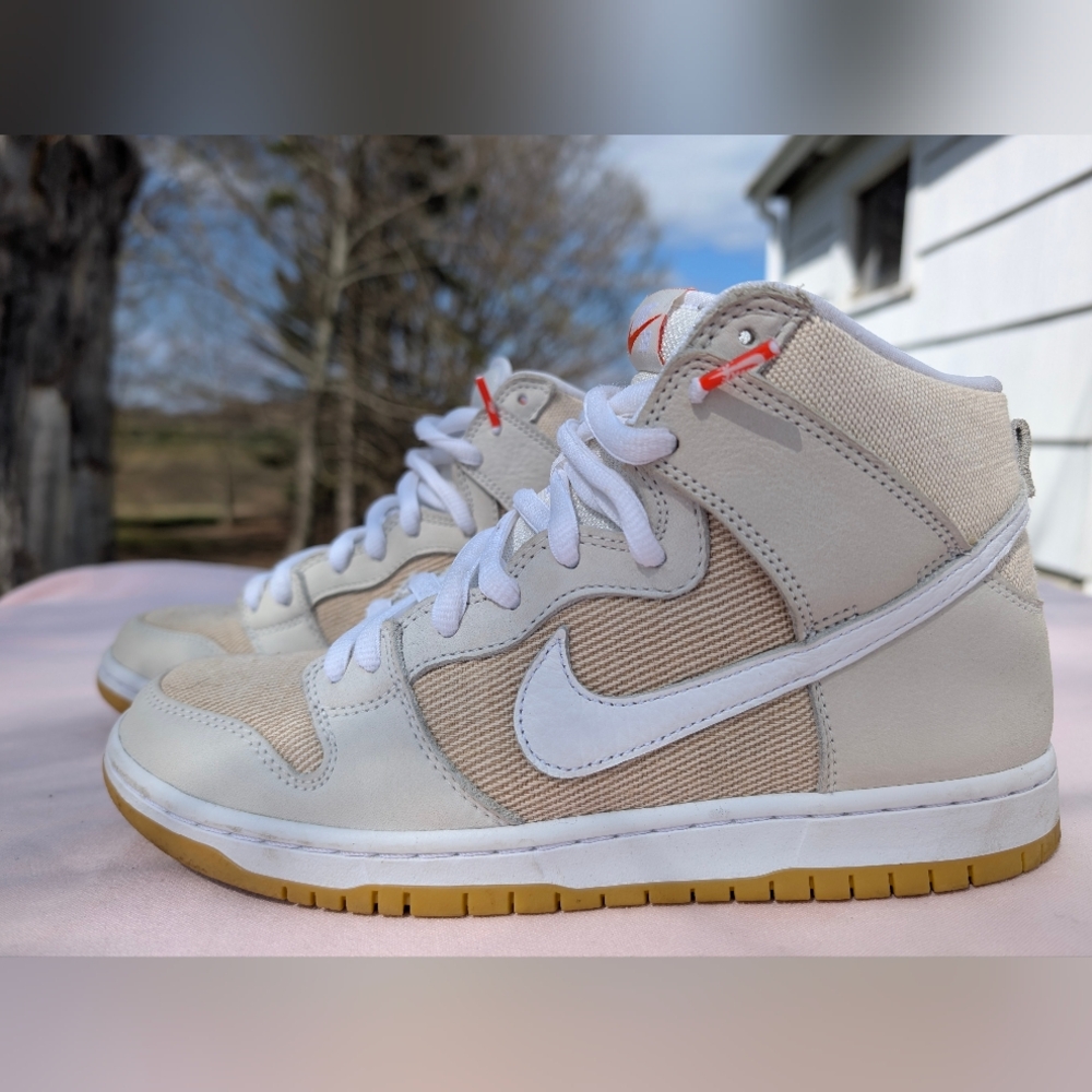 Nike Dunk High SB ISO Orange Label Unbleached